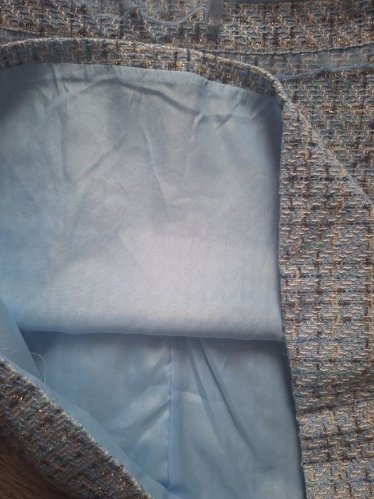 Сукня мереживо +твід