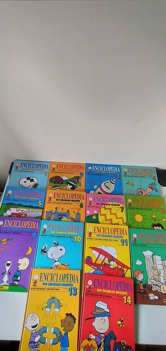 Coleção de livros - enciclopédia do Charlie Brown completa