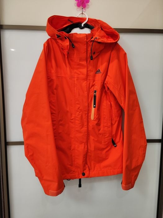 Куртка жіноча спортивна оранжева Адідас