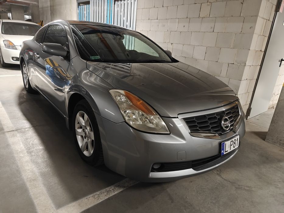 Nissan Altima Coupe 2008 2.5 PB benzyna + LPG STAG  automat przebieg tylko 93 000 mil zamiana na auto dostawcze lub BUS  POLECAM !!!