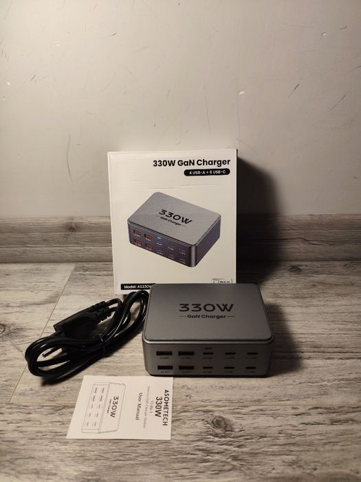 Nowa wieloportowa stacja ładowania 330W