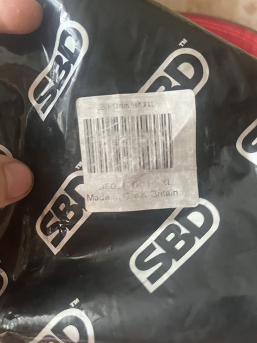 Пояс SBD  XXLred