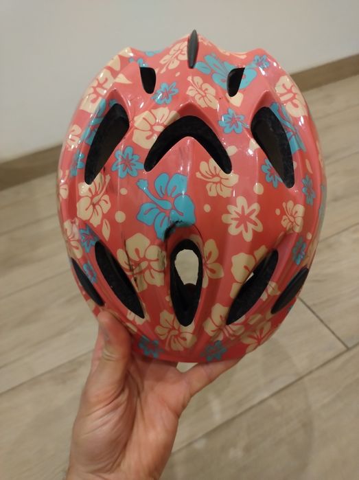 Kask rowerowy dziecięcy dla dziewczynki