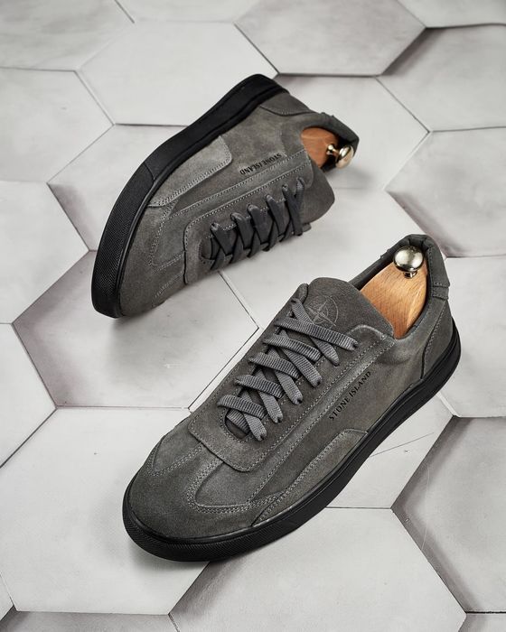 Мужские мокасины кроссовки Stone island