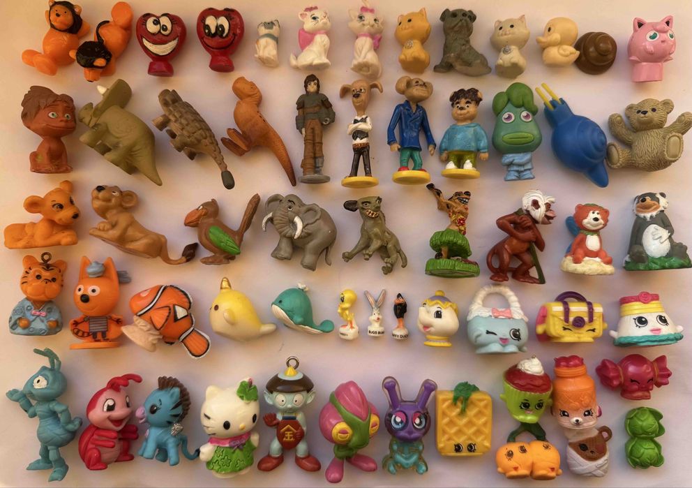 Киндер игрушки Ландрин Врунгель Кеша Ну погоди феи Винкс пони