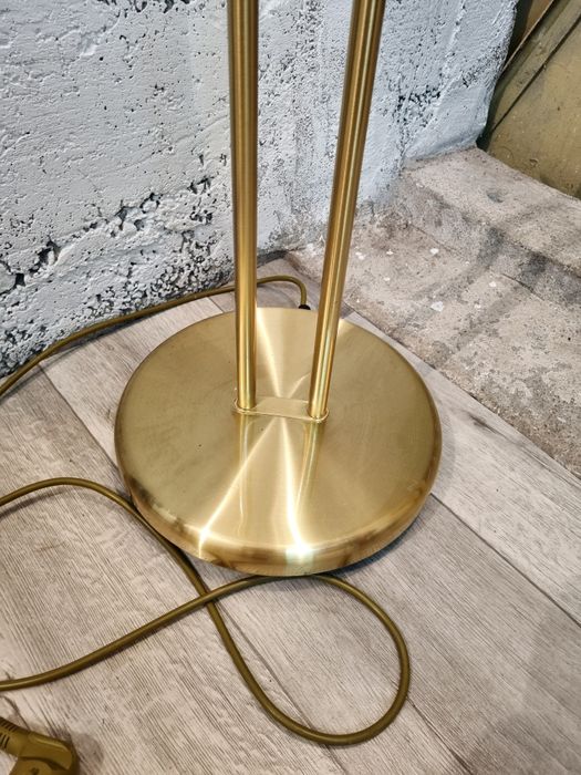 Lampa Stojąca Złota