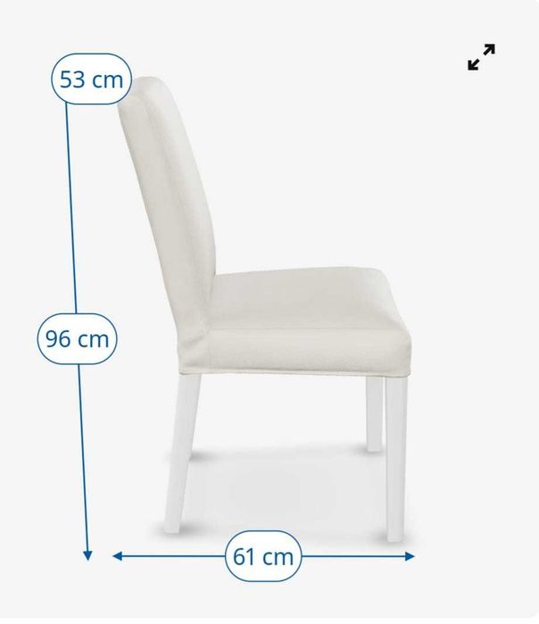 Cadeiras ikea + capa