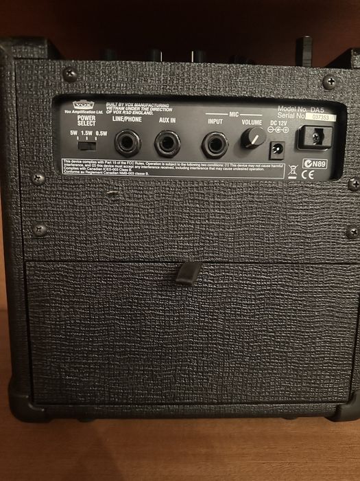 Amplificador VOX DA5