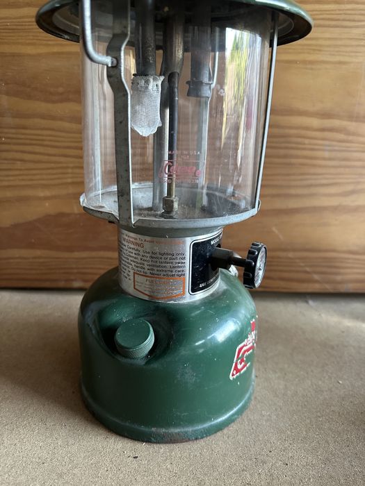 Candeeiro antigo da Coleman