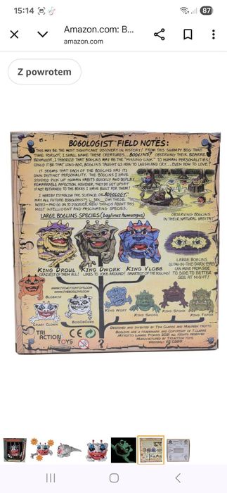 Boglins Dark Lord Crazy Clown Halloween