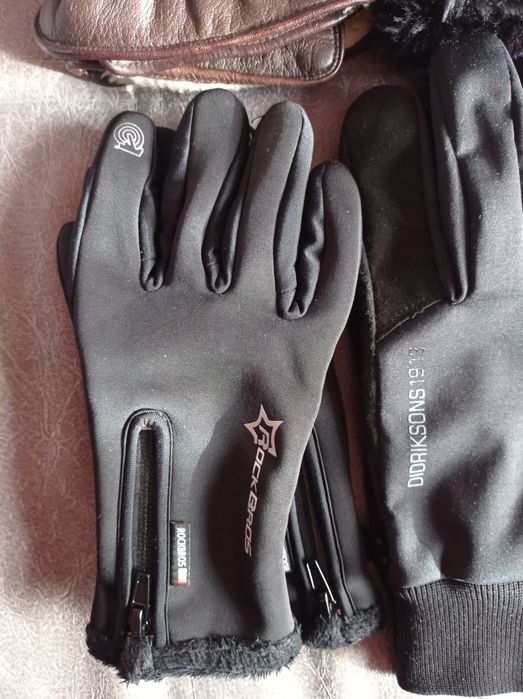 Перчатки кожаные, замшевые