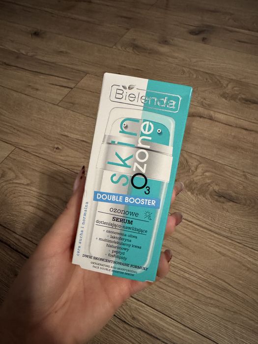 Podwójne serum ozonowe dotleniajaco nawilżające Bielenda