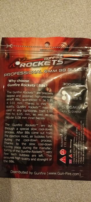 Kulki / Kule / Militaria / Gunfire Rockets / BB Bullets