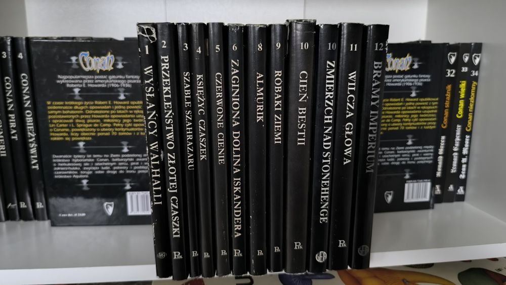 Niepublikowane Opowieści 12 tomów Robert E. Howard NOWE nie czytane