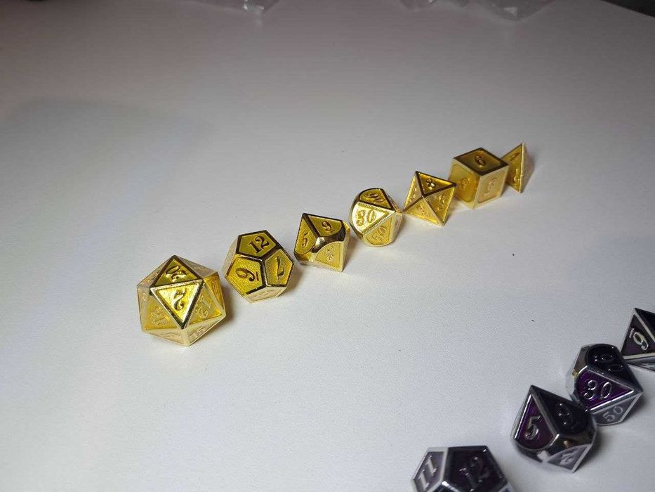 Набір металевих кубів/Набор кубов/Кубики/ДнД/D&D/DnD/Dungeons and Dragons/Dice Set