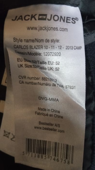 Marynarka Jack & Jones r.52