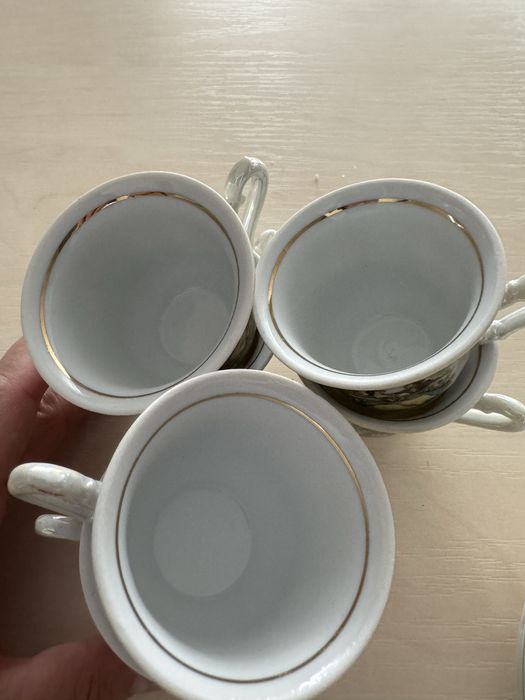 Кавовий набір «Зима» , в ідеальному стані,