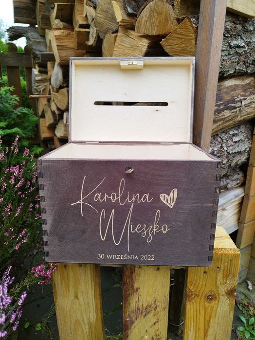 Skrzynka na koperty*ślubna