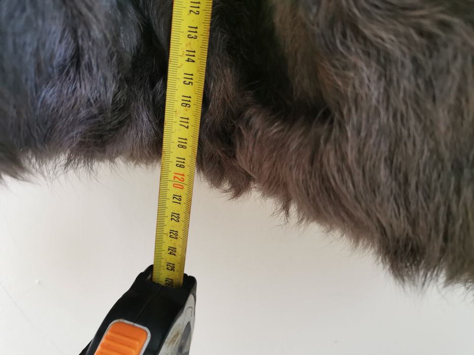 Futro damskie  naturalne r. 44-46 stan dobry