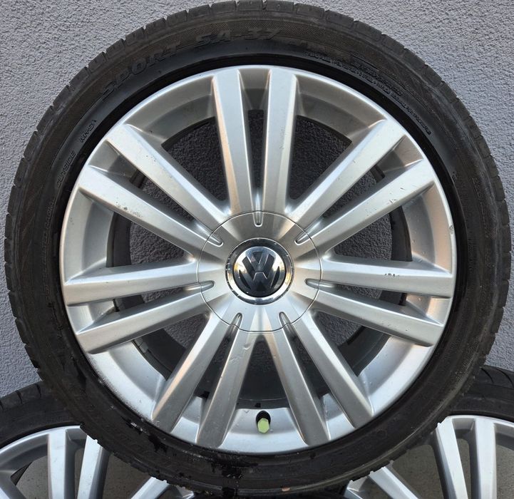 Felgi z oponami VW Touran Sharan Passat Golf Caddy 7x17 ET47 5x112