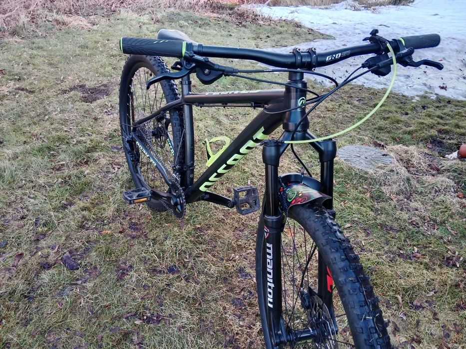 rower Accent Peak 29 rama s boost 2x11 deore manitou cube trek koła 29
