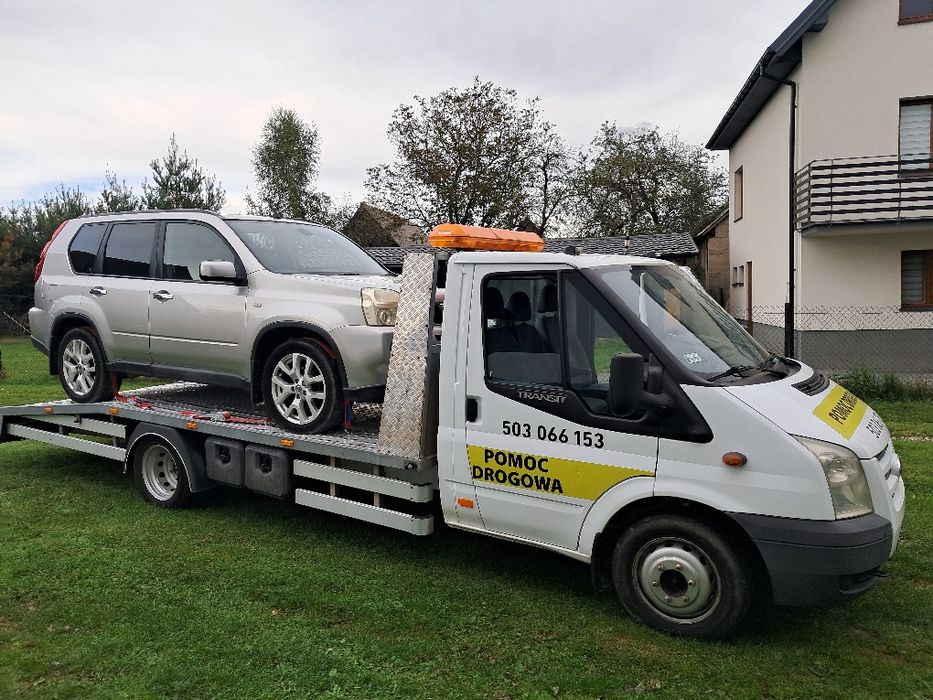 Pomoc drogowa Transport laweta holowanie