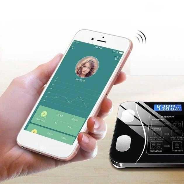 Розумні ваги Body Fat Scale з підрахунком калорій, Bluetooth ваги