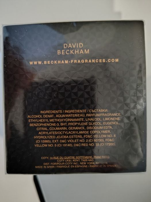 Perfumy David Beckham Intimately