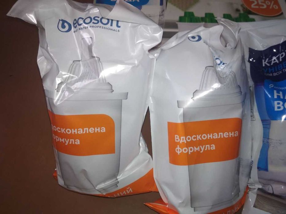 Комплект (4шт) универсальных картриджей Ecosoft, Наша Вода, цена за 2уп