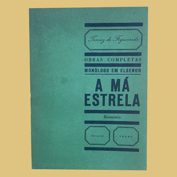 Monólogo em Elsensor l A Má Estrela - Tomaz de Figueiredo