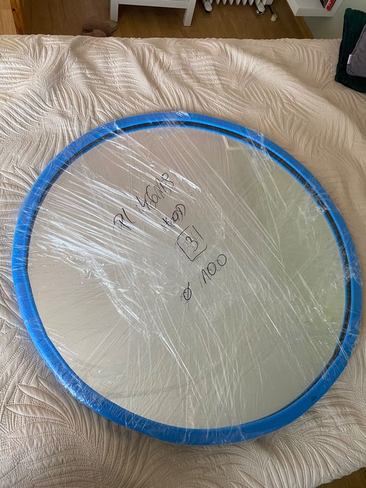 Lustro okrągłe fi 100 cm podświetlane LED