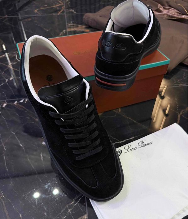 BRАND Чоловічі кросівки чорні,коричневі Loro Piana 41,42,43,44,45 NEW