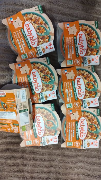 детское питание ,обед Babybio,Франция