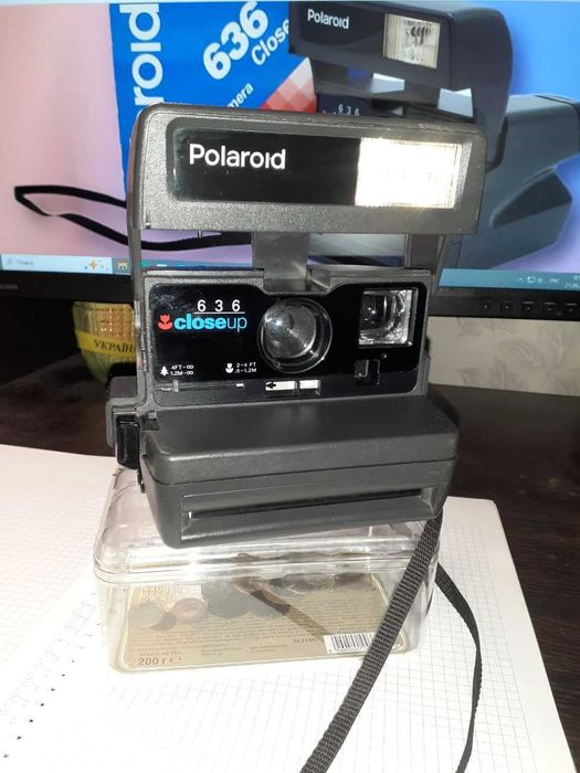 Polaroid 636 close up