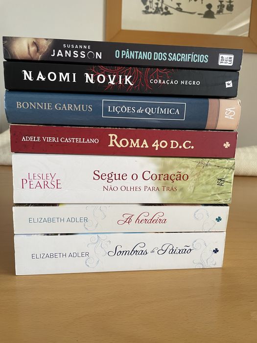 Livros autores internacionais, diversos preços