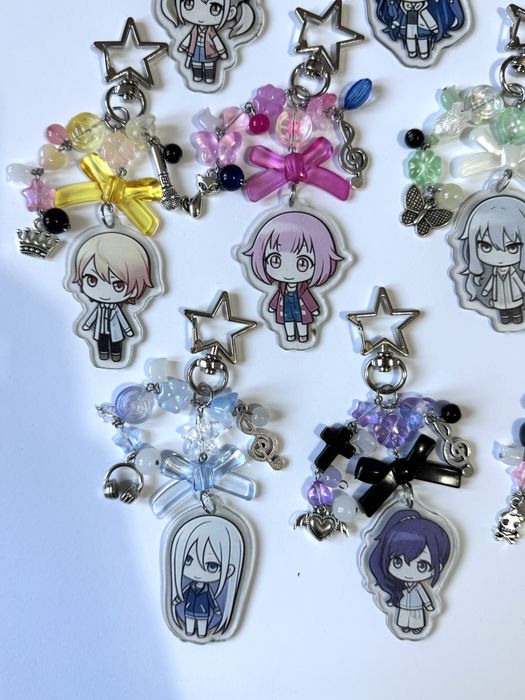 project sekai keychains handmade