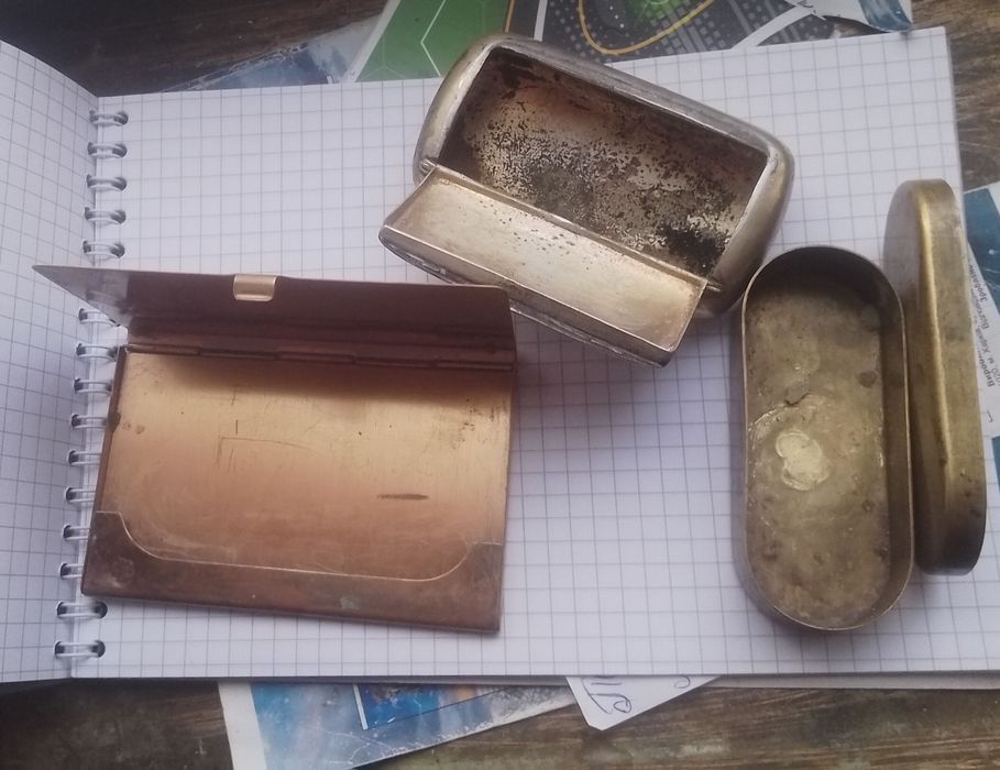 Латуная коробочки до 1932года