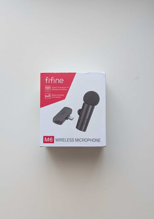 Мікрофон петличний бездротовий Fifine M6