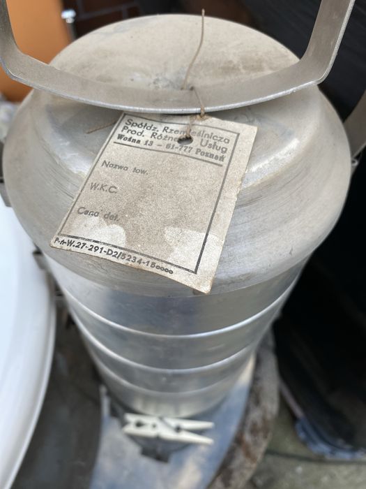 Termos aluminiowy PRL nowy