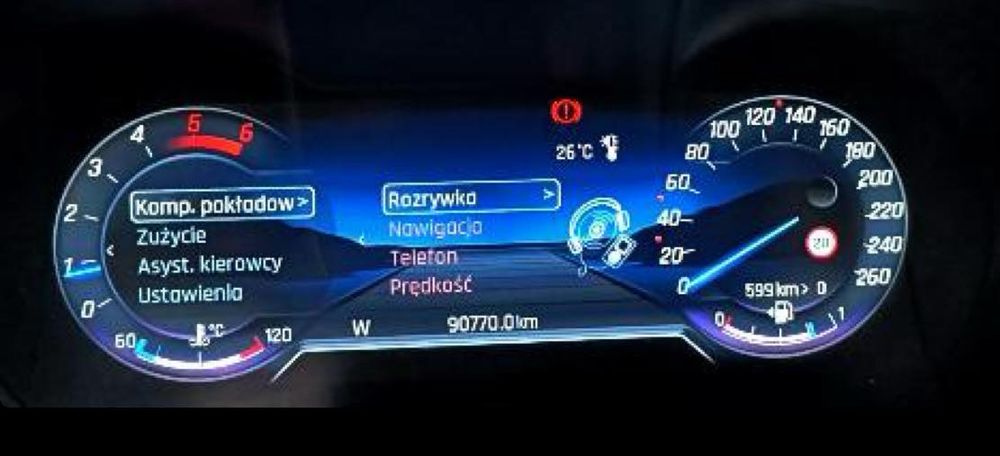 Licznik mondeo mk5 fusion usa