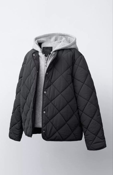 Нова курточка стьобана весняна ZARA 130 8-9 років