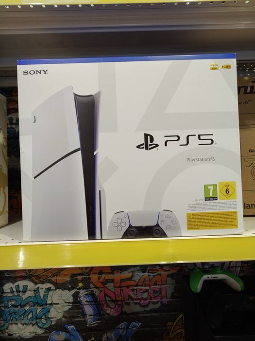 PS5 Slim Bluray Нова запакована.Гарантія 12 міс.