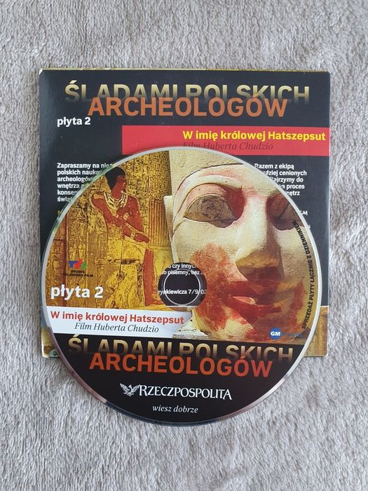 Płyta CD Śladami polskich Archeologów "W imię królowej Hatszepsut"