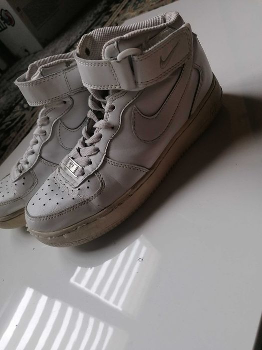 Buty nike sneakersy air force one białe 36 23 cm