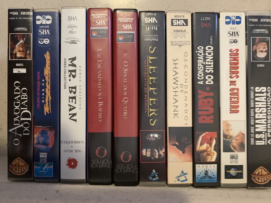 20 Filmes VHS originais