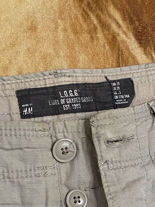 Штани карго H&M us 29 loose fit