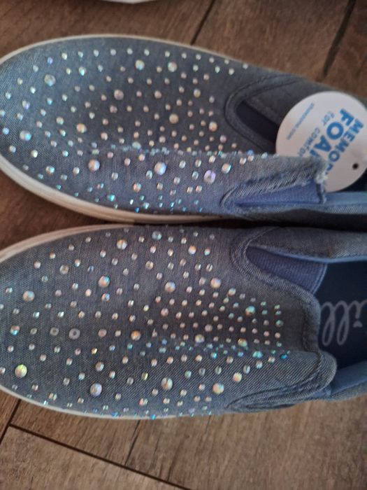 Trampki Lilley niebieskie 37