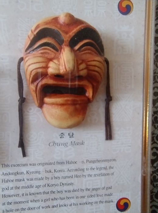 Koreańskie Maski - tablica