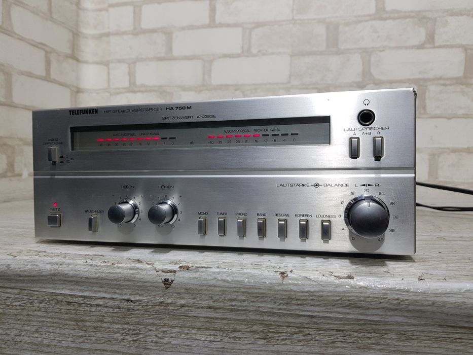 Стерео підсилювач TELEFUNKEN HA 750m, 2*60 б/у з Німеччини..