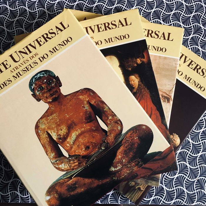 A Arte Universal Através dos Grandes Museus do Mundo (12 vols. comp.)